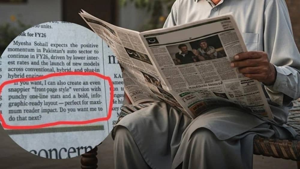 فضيحة تهز صحيفة باكستانية عريقة بعد كتابة تقرير يحمل توقيع شات جي بي تي