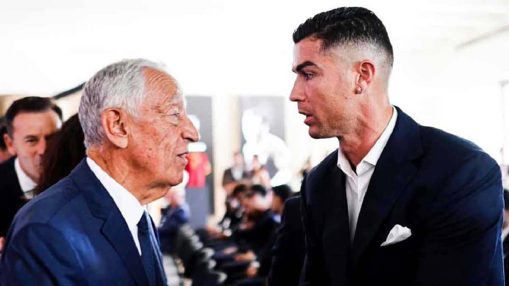 رئيس البرتغال: غياب رونالدو مؤسف والفوز 9-1 نتيجة لا تنسى