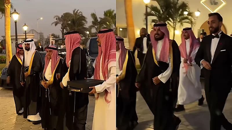 الوفاء والكرم السعودي يضيئان فرحة زفاف شاب مصري بعد قطع مسافة طويلة.. فيديو