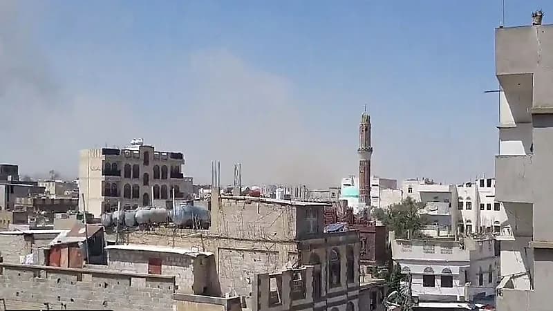 بالفيديو.. القوات الجوية توجه ضربات قوية للحوثيين في صنعاء