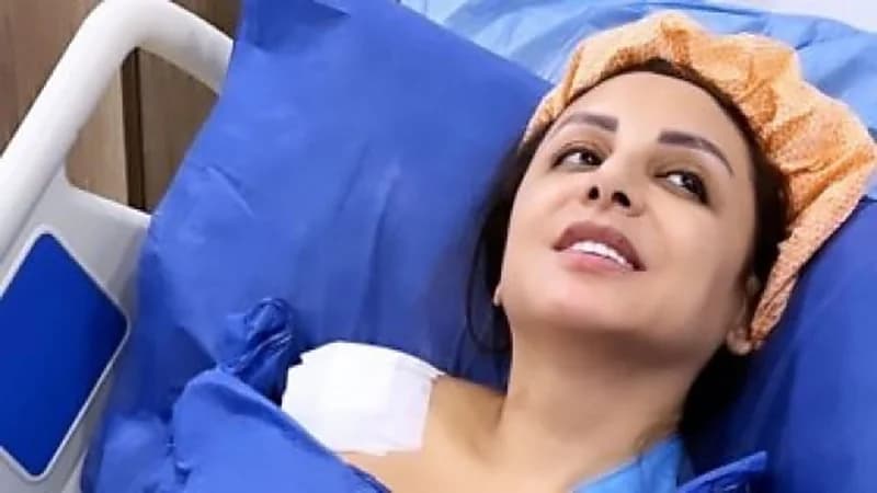 تفاصيل الحالة الصحية لأنغام بعد خضوعها لعملية جراحية