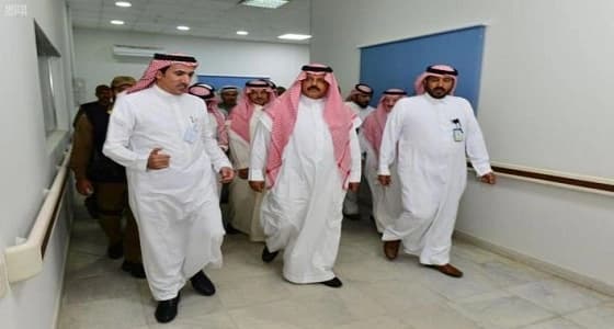 تفاصيل.. زيارة الأمير عبدالعزيز بن سعد لمستشفى حائل