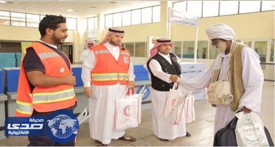 الهلال الأحمر يتلقى 535 بلاغا ويسعف 133 حاجا