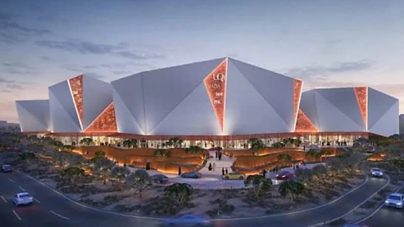 اكتمال الهيكل الإنشائي لمشروع مجمع سوليتير بالرياض .. فيديو