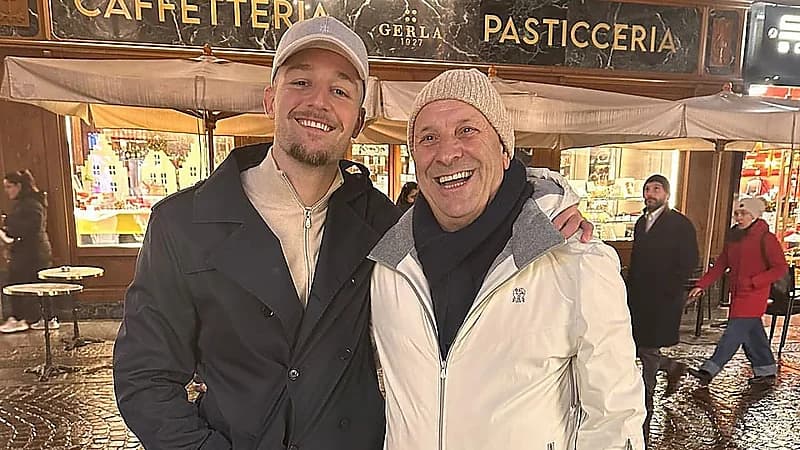 سافيتش يستمتع بإجازته في إيطاليا