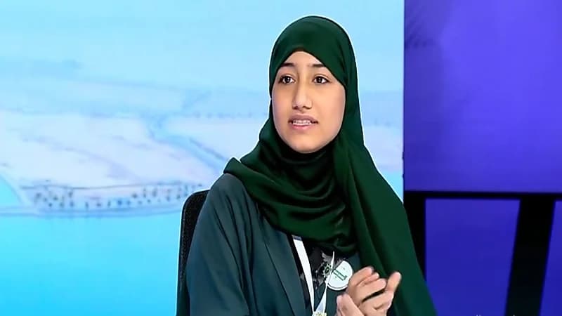 بالفيديو.. طالبة تشارك بمسابقة فيرست غلوبال العالمية