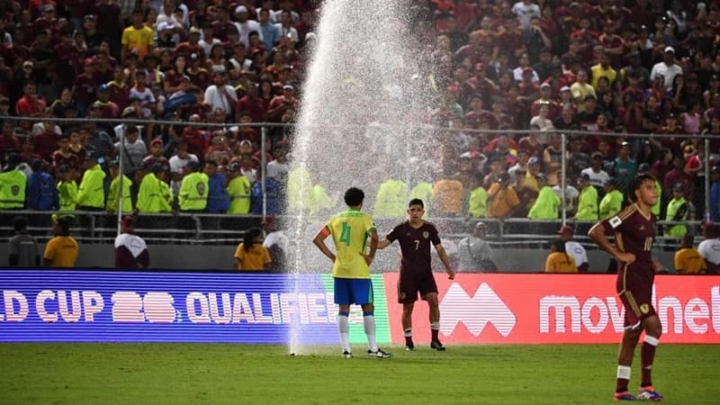 تصرف غريب من منتخب فنزويلا تجاه البرازيل