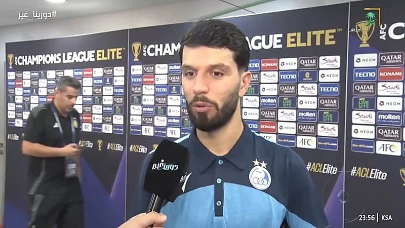 ماشاريبوف: سعيد باللعب ضد أصدقائي القدامى بالنصر .. فيديو