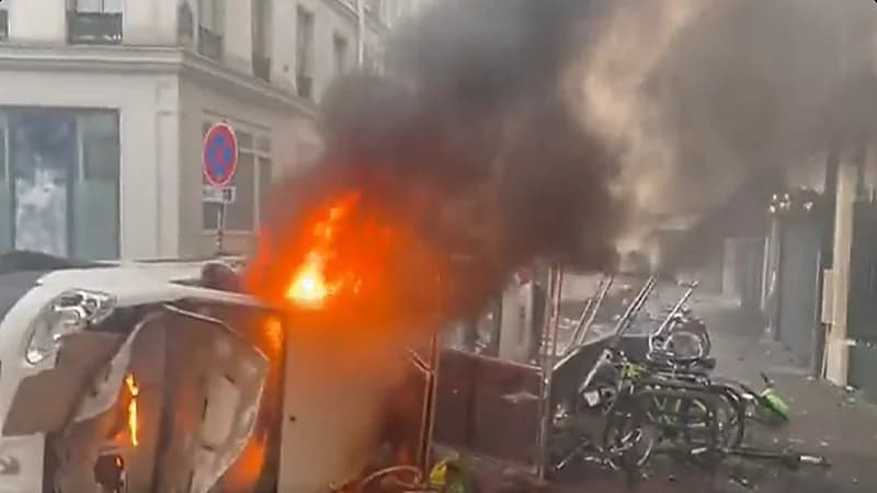 فيديو..باريس تتحول لساحة حرب بعد مقتل 3 أكراد على يد سبعيني