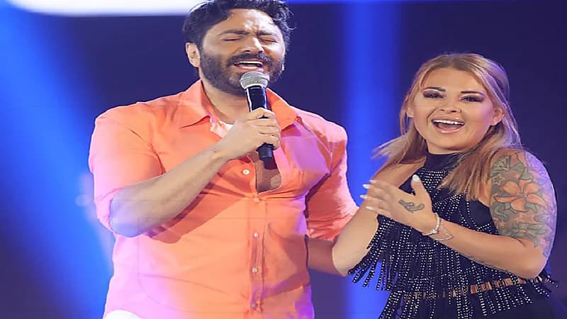 شاهد.. تامر حسني يشعل الأجواء بموسم جدة