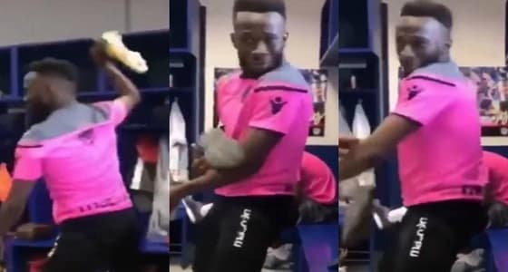 بالفيديو.. المولد يتراقص ولاعب ليفانتي يضربه بالحذاء